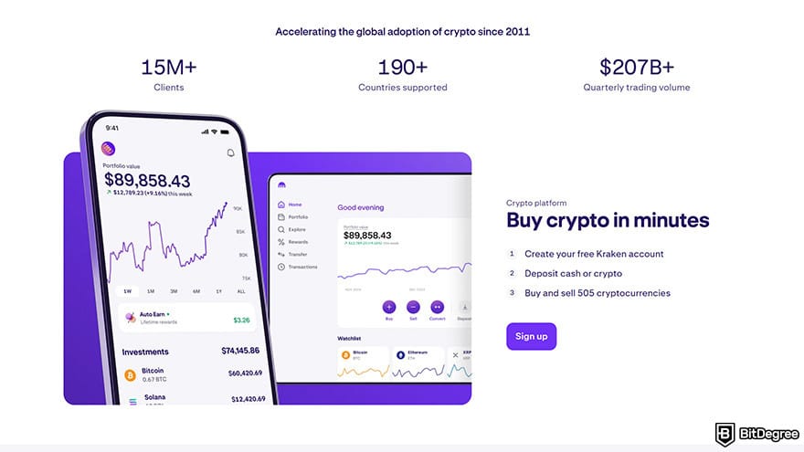 Best cryptocurrency exchange: buy crypto in minutes with Kraken.