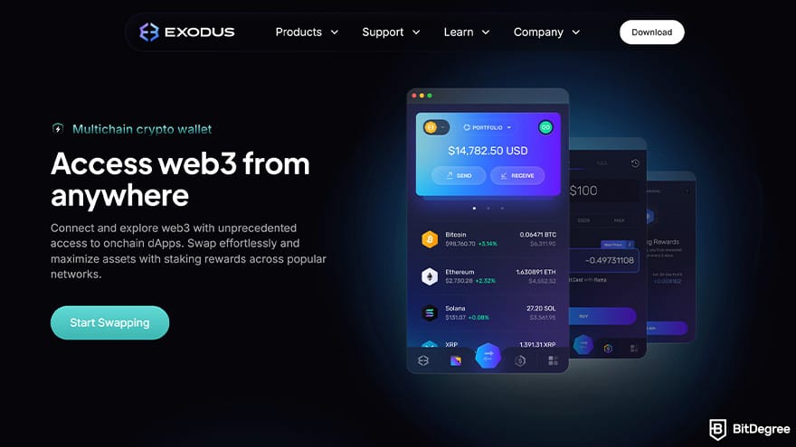 Best cryptocurrency wallet: Exodus. Best cryptocurrency wallet: Exodus.