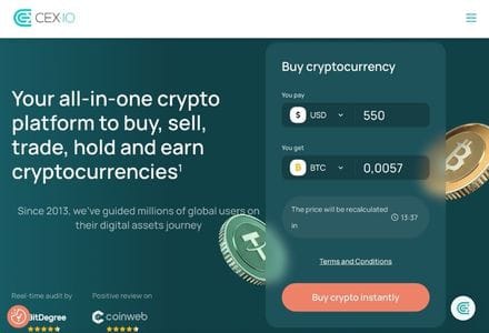 CEX.IO - High Levels of Security, Easy to Use