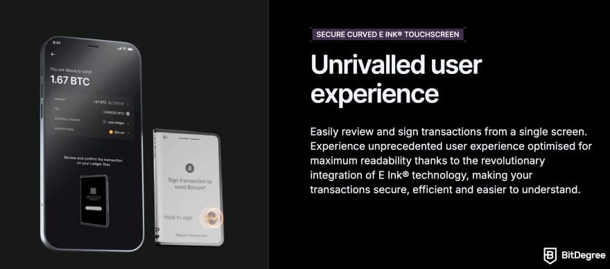 Hardware crypto wallet: Ledger Stax ease of use. Hardware crypto wallet: Ledger Stax ease of use.