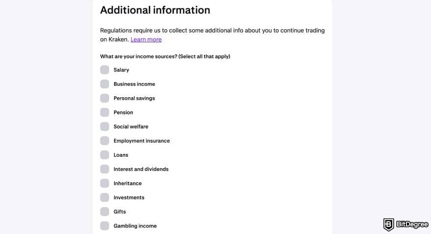 Kraken review: provide additional information. Kraken review: provide additional information.