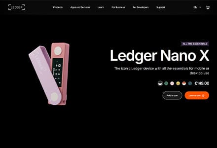 Ledger Nano X - Amazing Physical Design & UI, Top-Tier Security Features