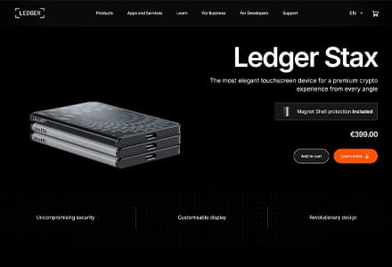 Ledger Stax - For Those Who Seek Quality and Luxury