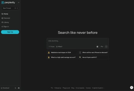 Perplexity - An AI-Powered Search Engine